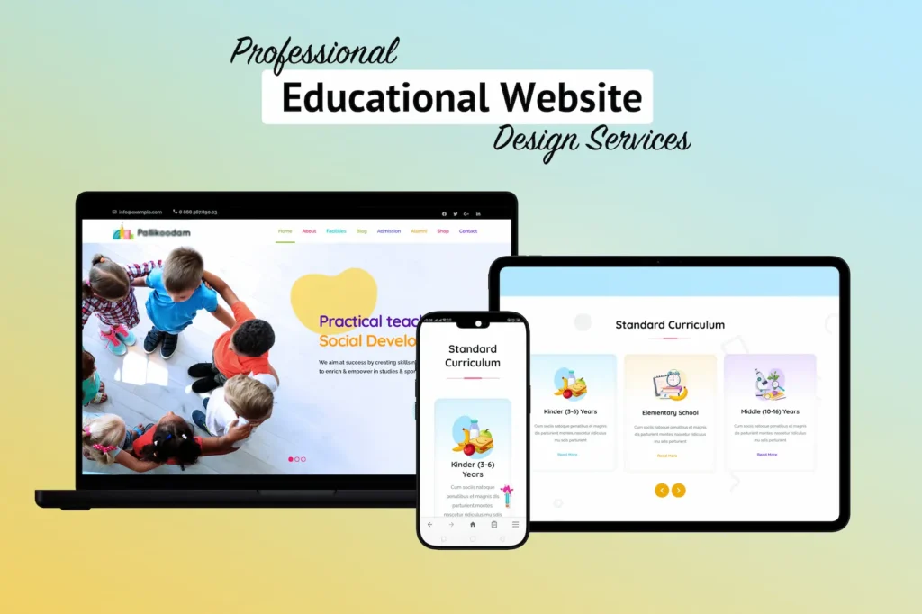 WordPress Website for Education