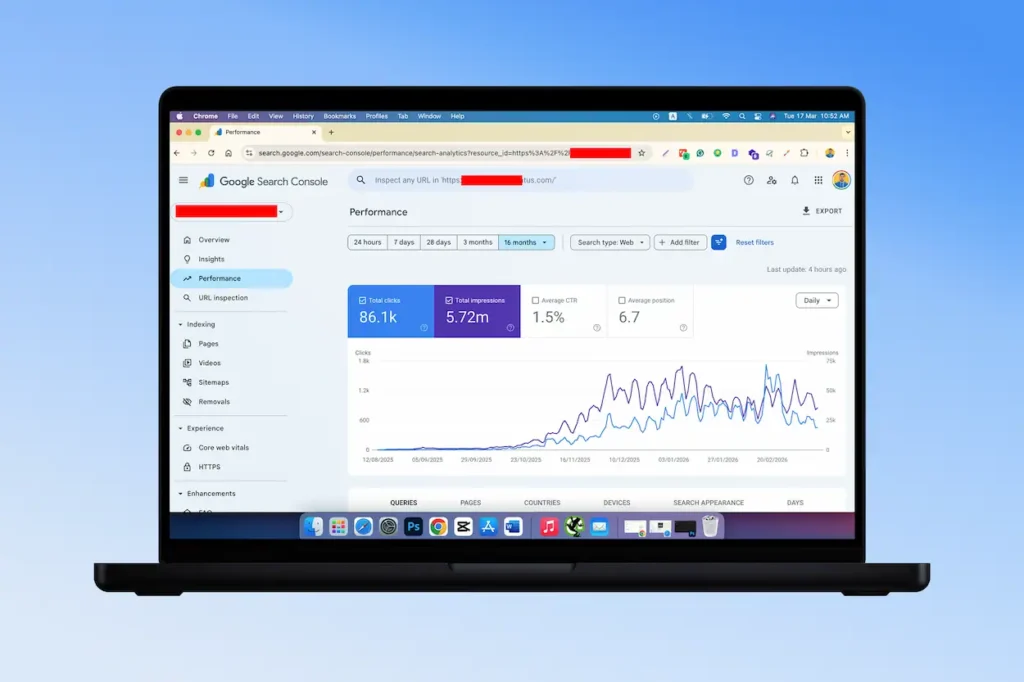 Google Search Console high ranking service