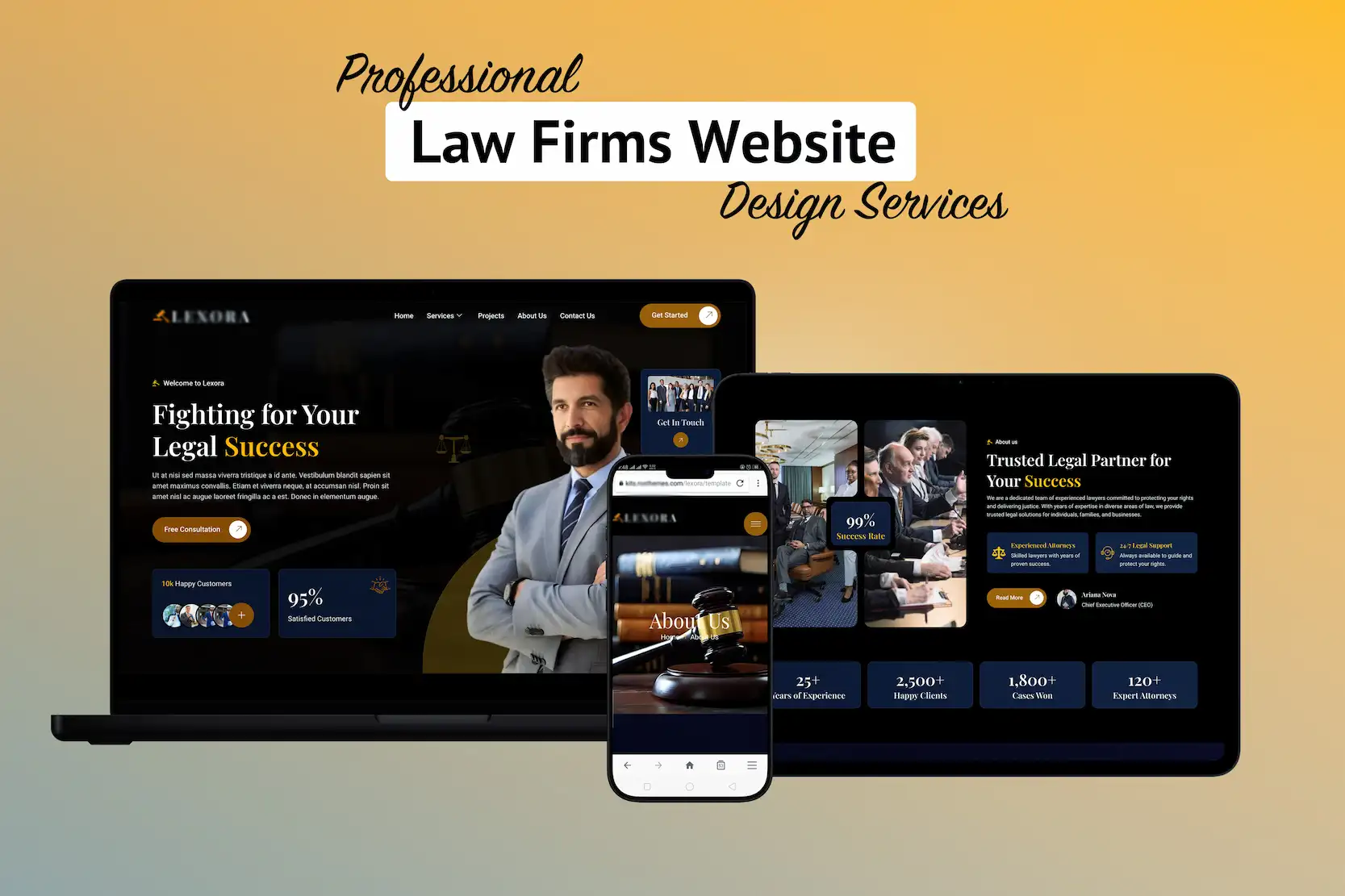 website for law firms