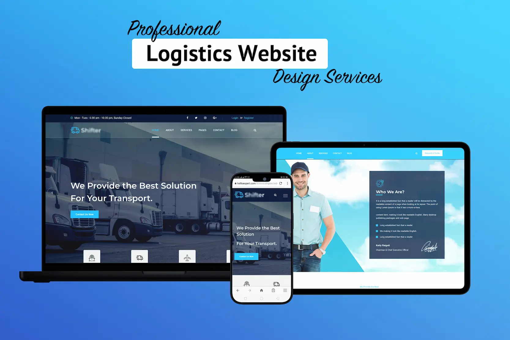 Website For Logistics