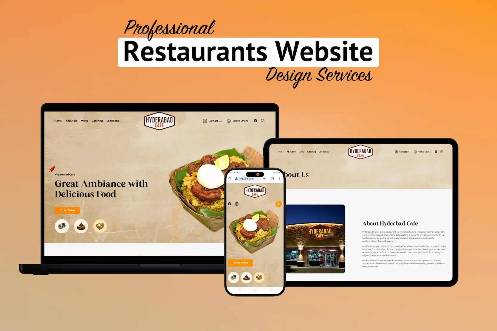 Website for Restaurants